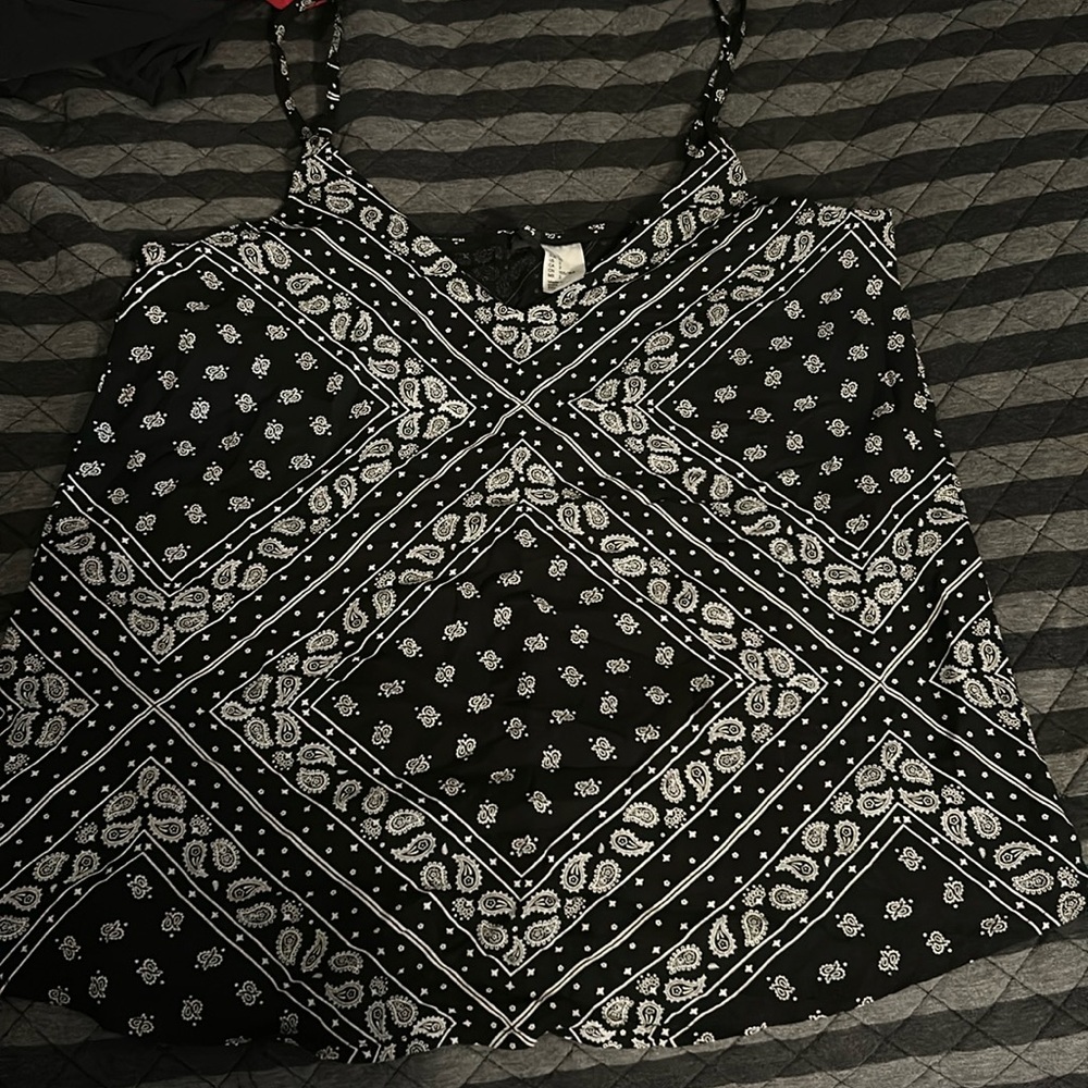 Paisley tank top
